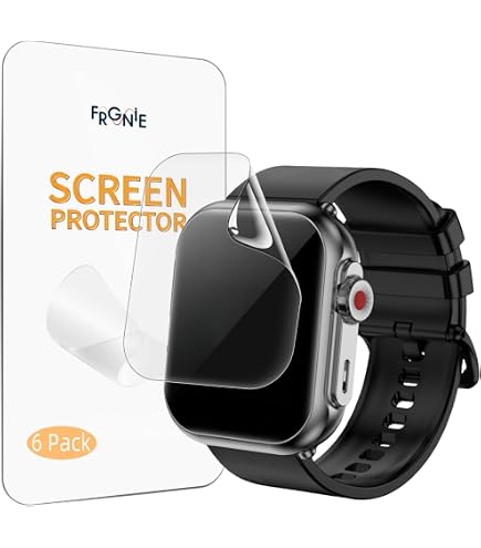 VacFun 3 Pezzi Anti Luce Blu Pellicola Protettiva, compatibile con WWDOLL BANLVS BANLVS AIMIUVEI P4 P6 1.4 smartwatch Smart Watch (Non Vetro Temperato) Protezioni Schermo Cover Custodia