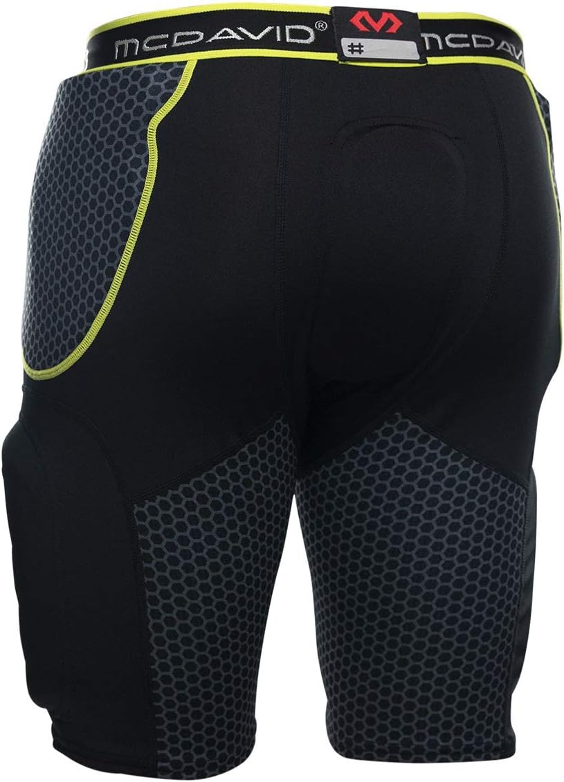 McDavid MD7414 Rival INTG with Hard-Shell Thigh Guards Football Girdles : Sports & Outdoors