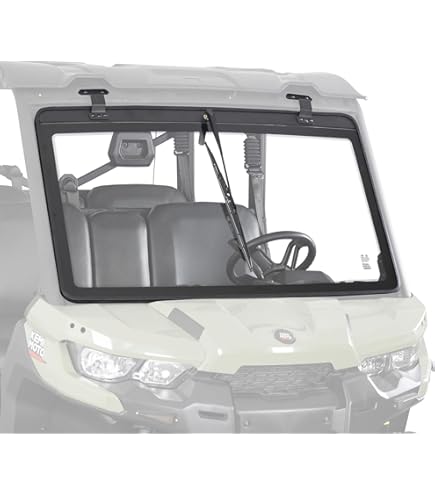 Amazon.com: Can Am Defender Hd5 Hd8 Hd10 Flip Windshield