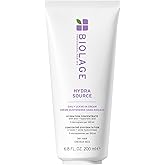 Biolage HydraSource Leave-In Cream for Dry Hair, Instantly Hydrates and Seals Split Ends, Anti-Frizz Finish With Aloe Vera an
