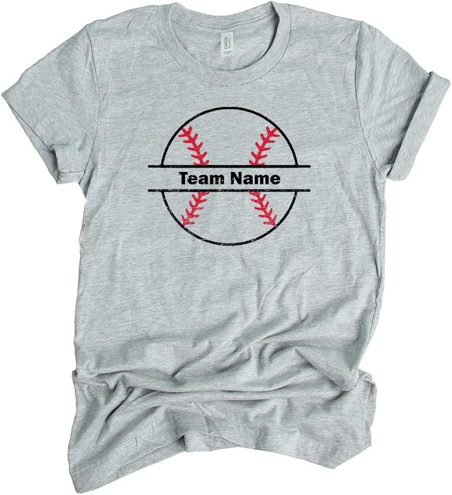 personalized baseball mom shirts
