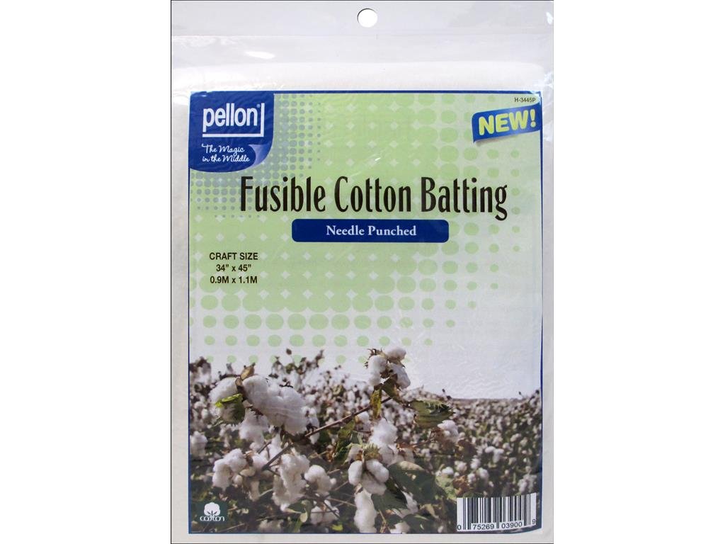 Pellon Batting Needle Punch Fusible Cotton 34x45 Amazon.co.uk Kitchen