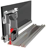 SPACEPRO iSpace Sliding Wardrobe Door Wheels 30kg Capacity 17-4264Y-000 view 2