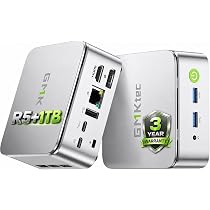 GMKtec Mini PC Ryzen 5 3500U 1TB NVMe SSD 16GB DDR4 2.5GbE NIC LAN