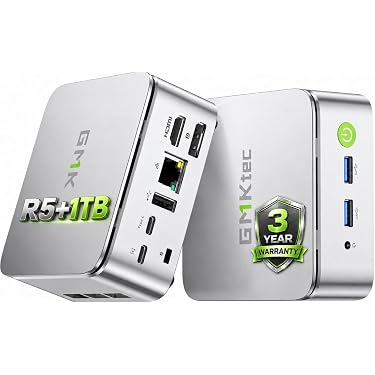Amazon.com: GMKtec G10 Mini PC Ryzen 5 3500U 1TB SSD 16GB DDR4