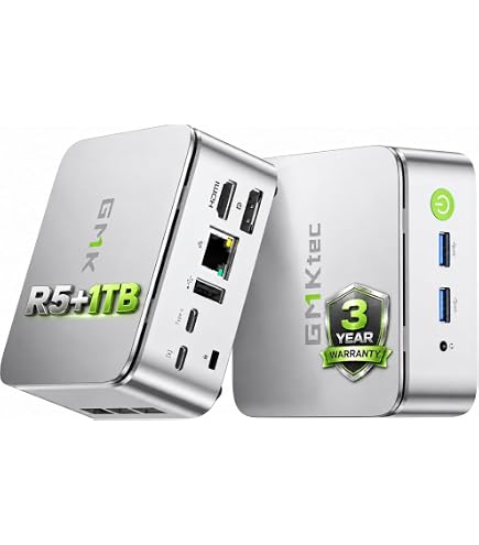 Amazon.com: GMKtec G10 Mini PC Ryzen 5 3500U 1TB SSD 16GB DDR4