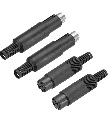Câble DIN 6 Broches Mâle à Mâle 3 Mètres - Pour Connexion Audio, Données