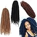 3Packs Afro Kinky Marley Braids Hair Extensions 18