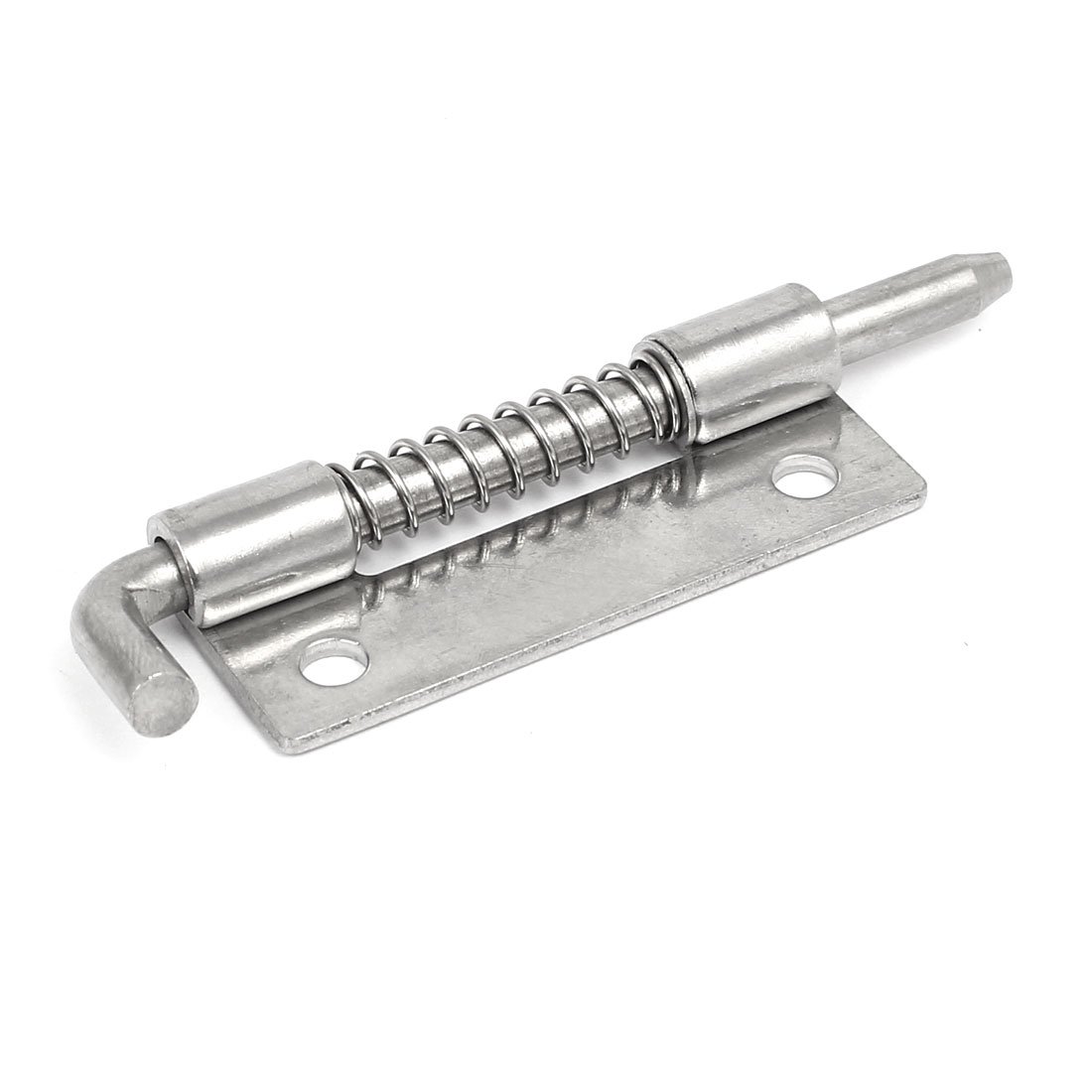 Sourcingmap 92mmx24mm 304 Stainless Steel Left Hand Spring Loaded Bolt Latch
