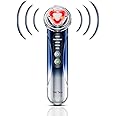 Radio Frequency Facial Machine - Home Use Anti-Aging Skin Tightening Rejuvenation Skin Care Device, Light Therapy for Wrinkles Lifting High Frequency Face Massager with EMS