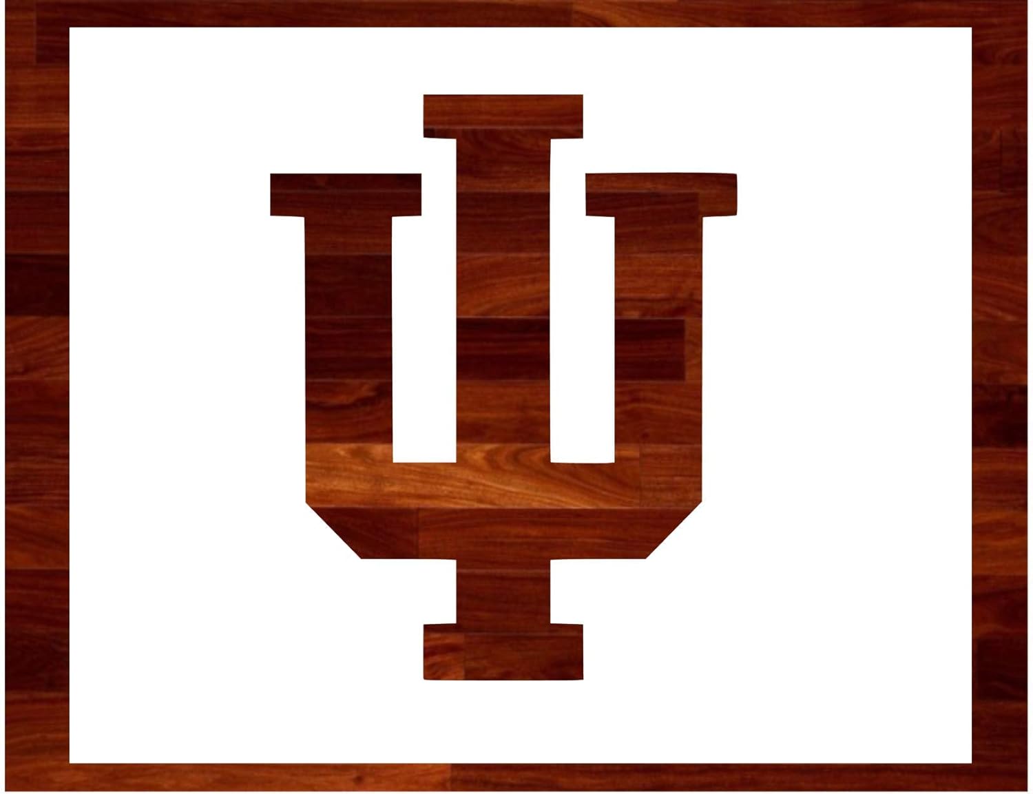Mixed Media - Indiana Hoosiers ~ Stencil ~ Multiple Sizes ~ Custom Stencil