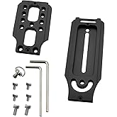 SYCZIOHU DSLR Camera L Bracket Quick Release Plate Vertical Horizontal Switching L Tripod Quick Release Plate Suitable for Most Cameras or DSLR Cameras