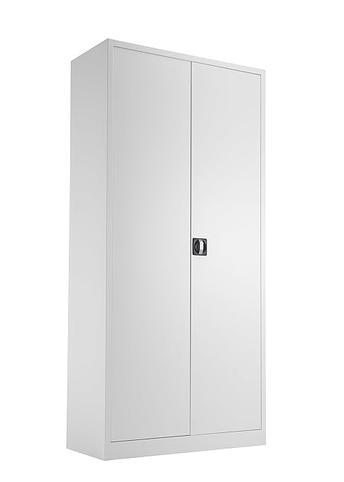 Office Hippo Steel Double Door Cupboard With 4 Shelves Fully