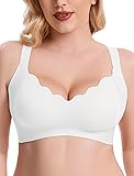 Gailife Scalloped Lift Bras for Women Soft Push Up