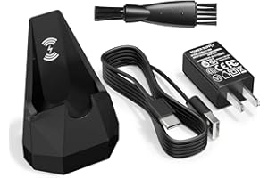 FGIEU Charging Dock Replacement for MANSCAPED 4.0, Wireless Charging Stand Base Compatible with MANSCAPED The Lawn Mower 4.0 Electric Groin Hair Trimmer Only