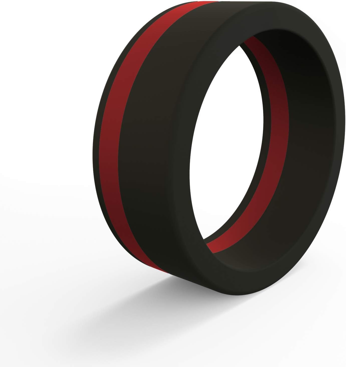 Men's Thin Line Pinstripe Collection - Silicone Rings