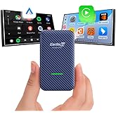 Wireless CarPlay Adapter for iPhone, CarlinKit 4.0 Adapter Convert Wired to Wireless, Support Android Auto, Voice, Music, GPS