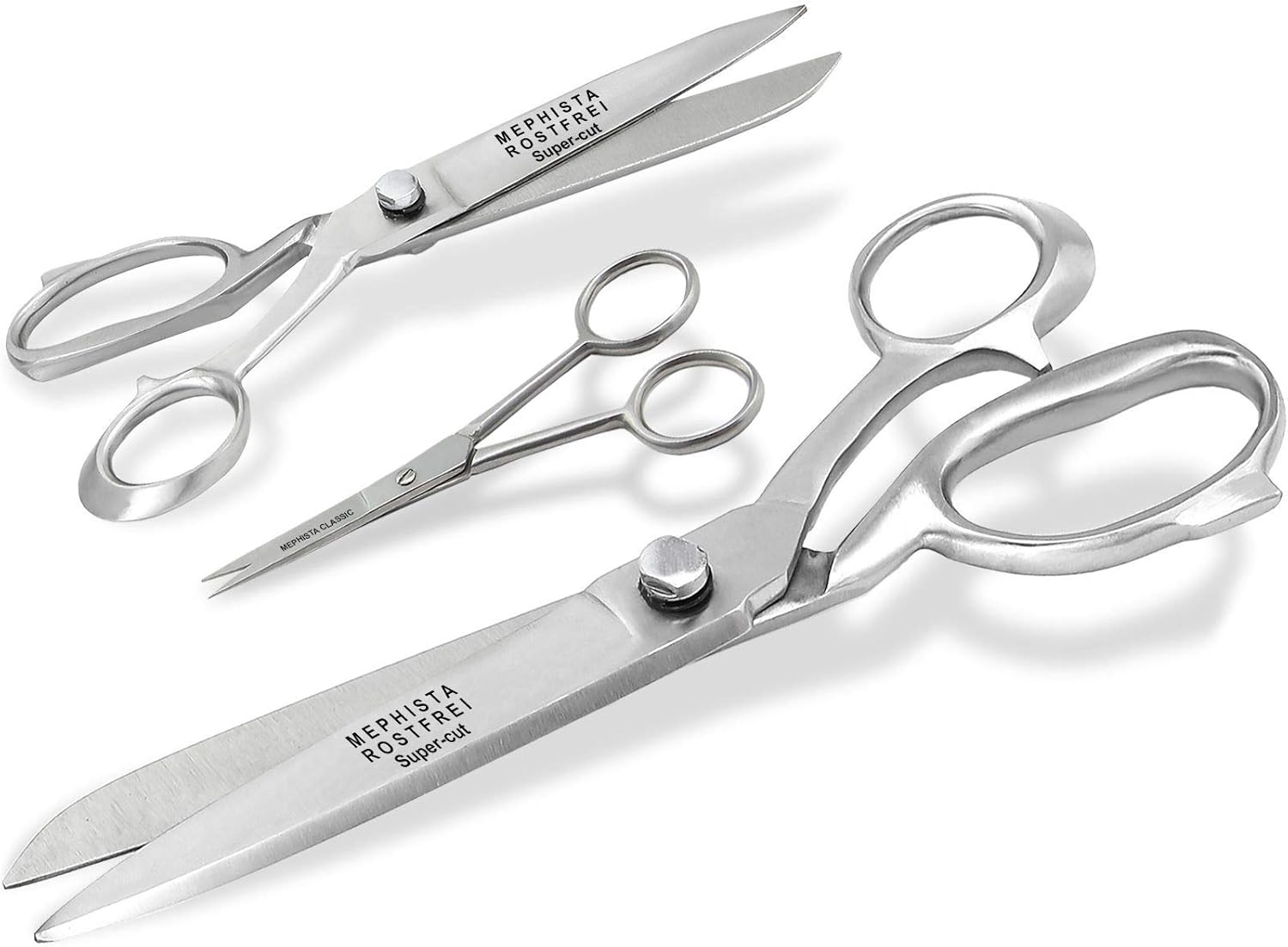 InstrumenteNrw Premium Fabric Scissors Set Dressmaking Scissors Textile