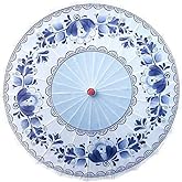 Bestage 33" Handmade Oiled Parasol Bamboo Silk Umbrella Chinese Japanese Art Classical Dance Umbrella Plum Blossom for Wedding Parties Photography Costumes Cosplay Decoration and Other Events