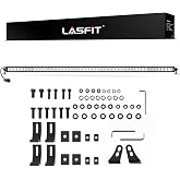 LASFIT LED Light Bar 52 Inch Slim Single Row LED Bar Spot Flood Combo 6000K | Overhead Roof Off Road Light for Tacoma 4Runner Silverado F150 Wrangler IP67 Waterproof