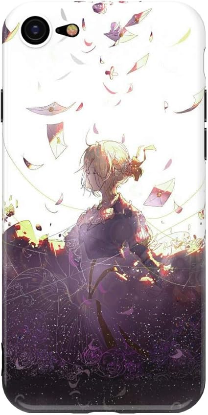 Amazon The Dreamy Lift Iphone 7 8 Se2 ケース カバー アニメ 漫画 デザイン5個模様 ヴァイオレット エヴァーガーデン 綺麗 萌え ゲーム グッズ スマホ アイフォンケース シェル ストラップ おしゃれ かわいい フィギュア ソフト 耐衝撃 レンズ保護 脱着簡単 スリム