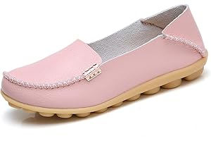 VenusCelia Women's Comfort Walking Boat Shoe