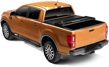 Amazon Com Scitoo Truck Bed Cover Kit Soft Tri Fold Tonneau Cover Fits For 2019 2020 For Ford Ranger 5ft Truck Bed Cover Automotive