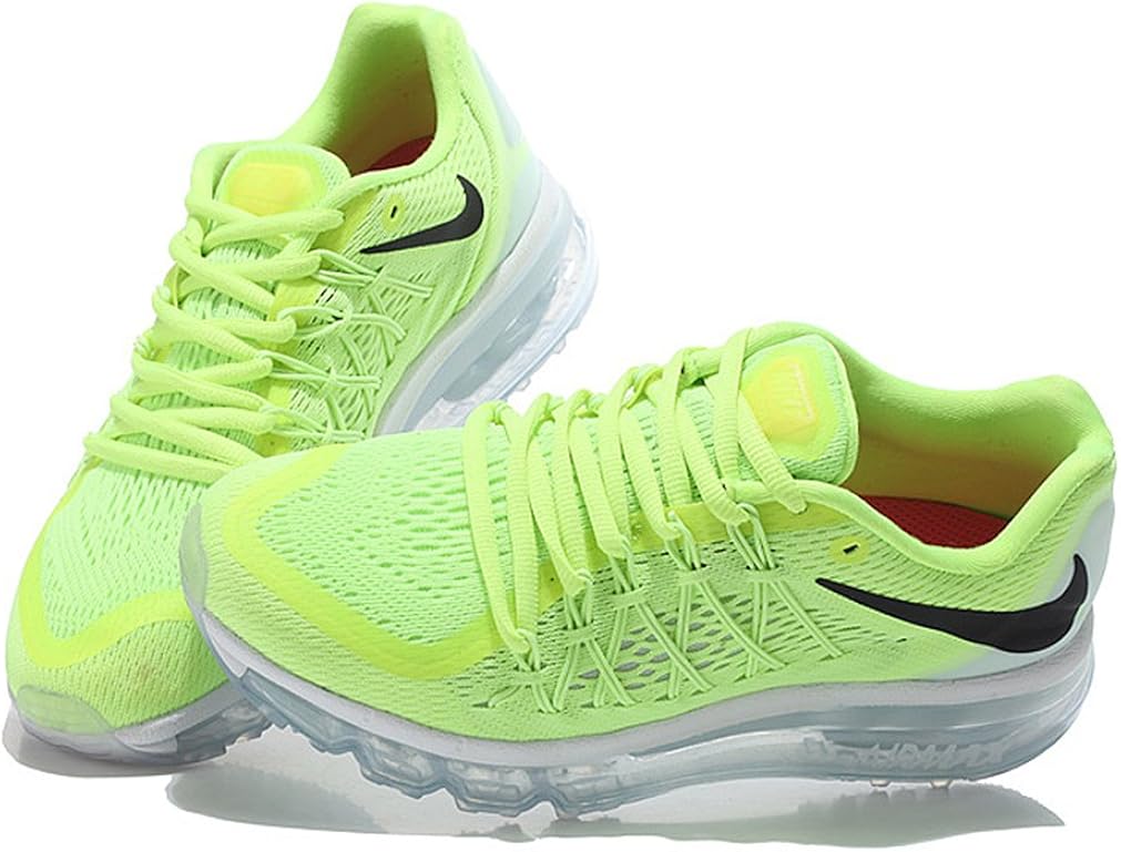 Amazon.com | Nike Air Max 2015 Women's Running Sneaker Yellow-Turquoise | Road Running