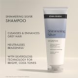 John Frieda Shimmering Silver Shampoo 250ml - Silver Gray Tone view 3