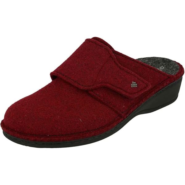 Finn Comfort Unisex Tirol Slippers – Wool Felt Clogs With Cork Footbed, Size 42 (US Men 8.5-9 / Women 11.5-12) - View #3