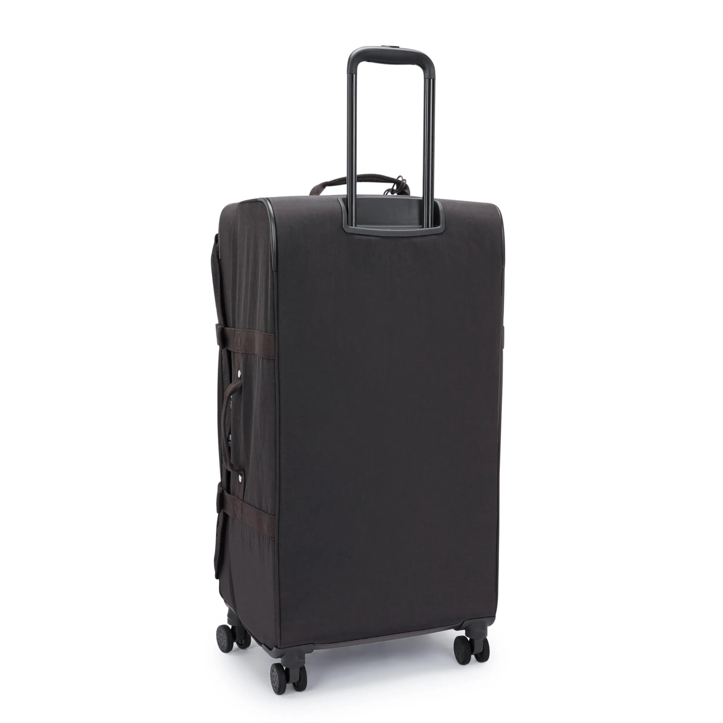 Kipling Spontaneous Softside Spinner Wheel Luggage, Integrated TSA Accepted Lock, Black Noir, Checked-Large,KI4193