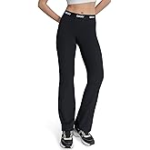 DKNY Womens Wide Leg Compression Yoga Pant