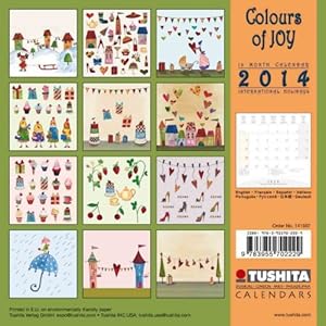 Colors of Joy: Graphic 2014 (Mini Calendars)