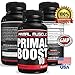 Primal BOOST 10x - Proven Testosterone Booster - Users Report: BUILDS MUSCLE FAST - Burns Fat - Hardcore Strength - Insane Energy & WILD Performance! [1 Month Supply]