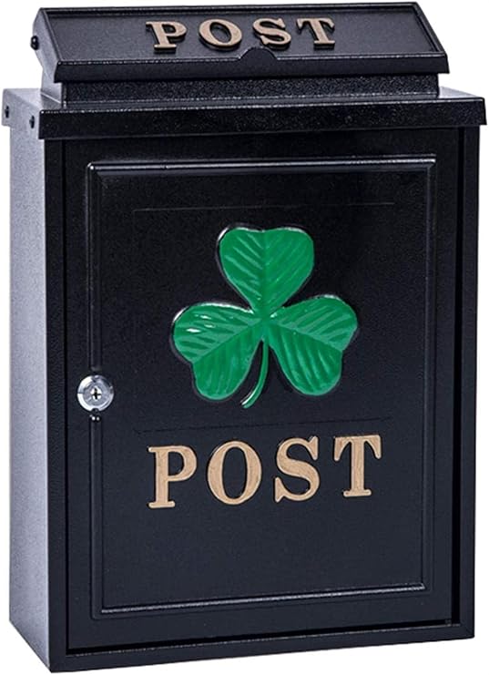 Letterboxes Modern Metal Mailbox, Outdoor Wall Mounted Letter Box