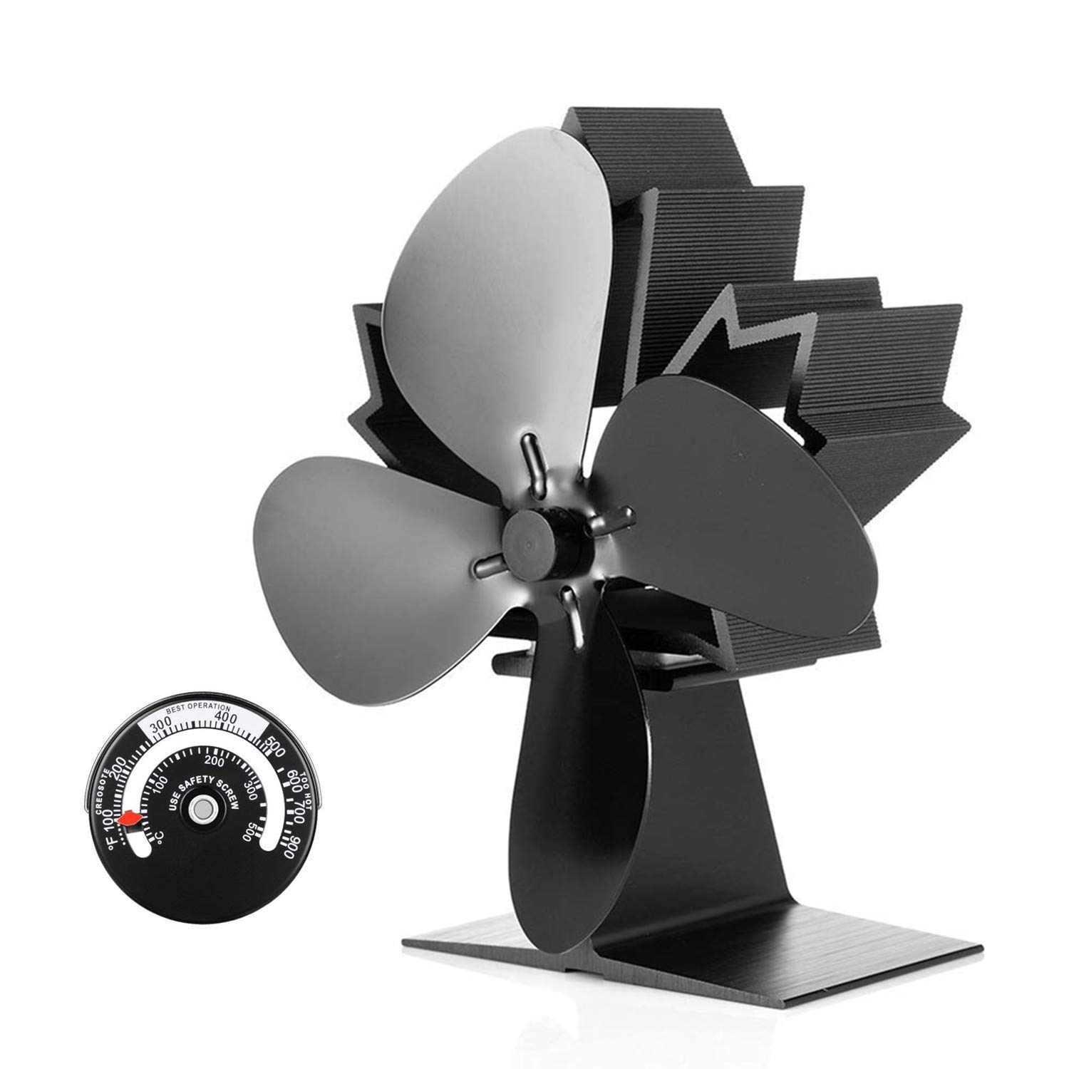 Amazon Com X Cosrack Wood Stove Fan Heat Powered Upgraded Slient