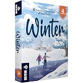 Devir - Winter Board Game, Abstract Strategy Game with Area Control &amp; Card Placement, 2 Player Duel Game for Kids &amp; Family, Ages 8+, 2 Players, Playtime 10, Multi-Language