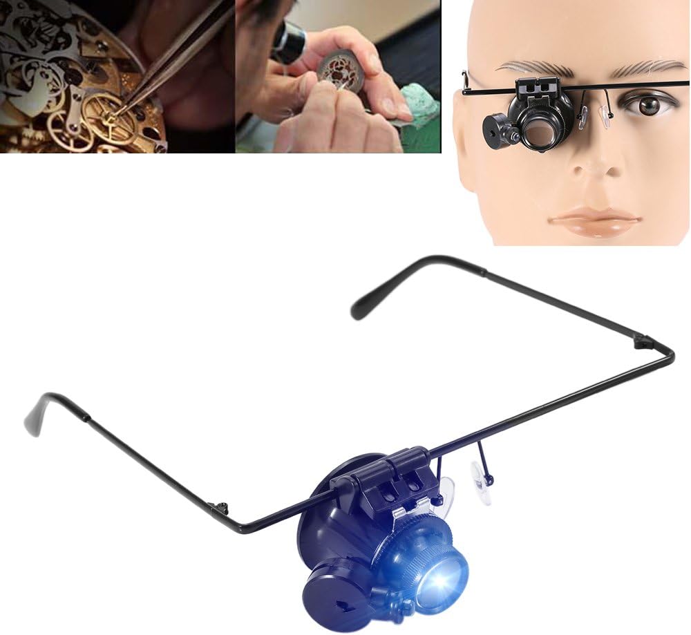 Yuyte 20X Magnification Single Eyeglass Magnifying Jeweler Watch Repair
