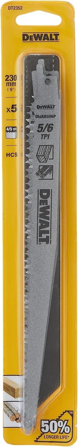 DeWalt DT2352-QZ Reciprocating Blades One Size