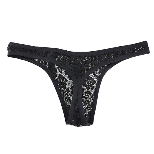Sharplace Herren Reizwäsche Spitze Mini Dessous G-String Sexy Unterwäsche slips Soft Panties T-back