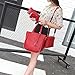 Toponly bag Women Four Set Handbags,Toponly Women Zipper Handbag Shoulder Bags Four Pieces Tote Bag Crossbody Wallet