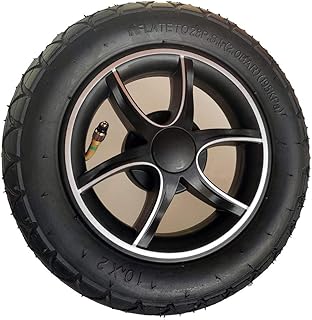 Joie 10 Zoll Hinterrad für Joie Mytrax, Versatrax, luftbereift mit Steckachse