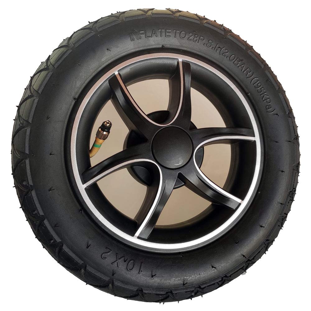 Joie 10 Zoll Hinterrad für Joie Mytrax, Versatrax, luftbereift mit Steckachse