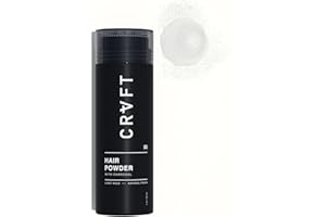 HAIR CRAFT CO. CRVFT Hair Powder 1oz | Light Hold/Zero Shine | Added Texture & Volume | Ideal For Thin/Short Hair | Root Lifting Styling Powder [Shaker Bottle] | Made in the USA | Paraben & Sulfate Free [Scented]