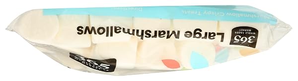 365 BY WHOLE FOODS MARKET, LARGE MARSHMALLOWS, 10 OUNCE