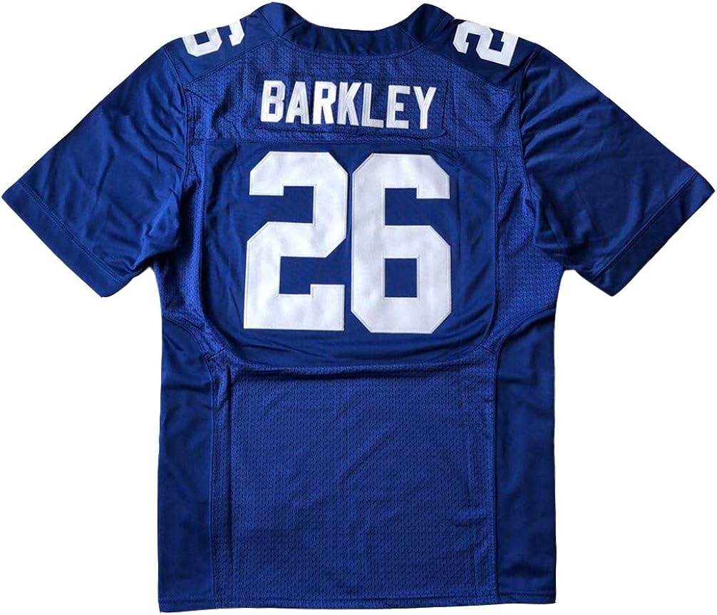 Comfortable NY Giant 26 Fans Embroided Sport Mens Jersey