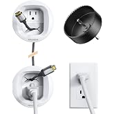 Perlegear in-Wall Cable Management Kit, TV Cord Hider for Wall Mounted TV and Speakers, Power and Low Voltage Wire Management. Includes Drill Template, Dust Bag and Drill Attachment for Easy Install