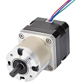 STEPPERONLINE 27:1 Planetary Gearbox Nema 17 Stepper Motor DIY CNC Hobby Camera Robotics