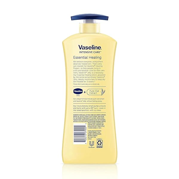VASELINE NOURISHING MOISTURE NOURISHING MOISTURE BODY LOTION FOR DRY SKIN, MADE WITH ULTRA-HYDRATING LIPIDS + PURE OAT EXTRACT FOR NOURISHED, HEALTHY-LOOKING SKIN 20.3 OZ