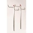 Pair of Chair Holders for Alumacart Kahuna Wagons-Heavy Duty Aluminum Construction-Made in The USA!